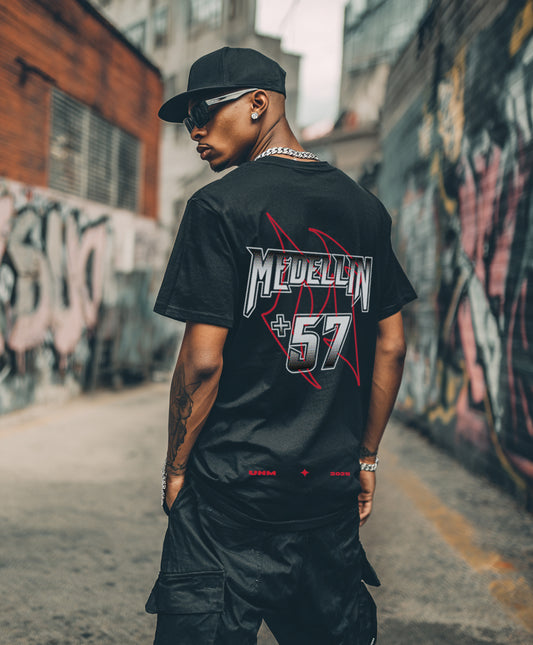 Camiseta extragrande "Medallo +57"