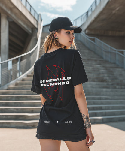 Camiseta con medalla de Pal Mundo