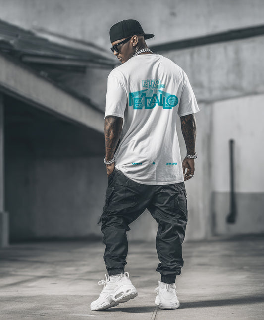 T-shirt OVERSIZE "Ritmo de Medallo" Horizontal