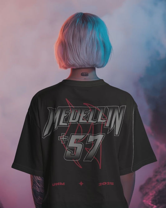 Camiseta extragrande "Medallo +57"